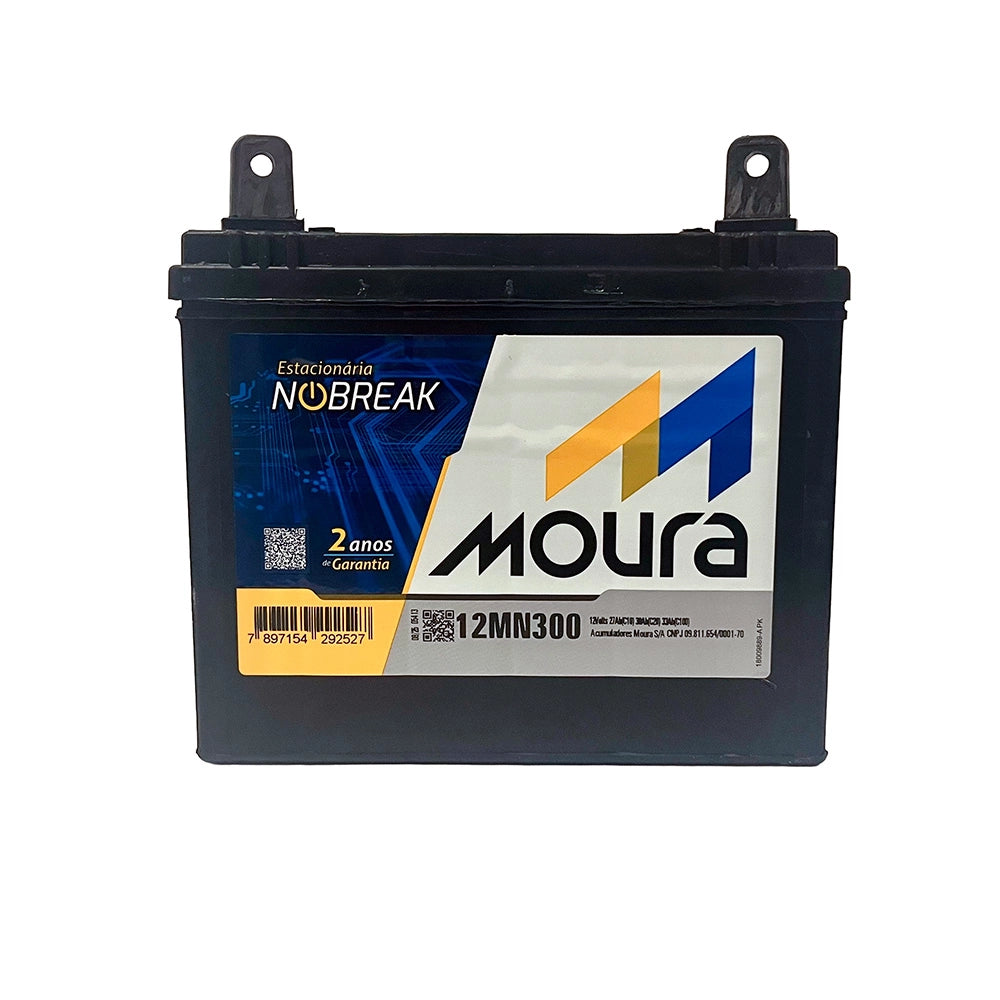 Bateria Estacionária 12MN300 12V 30Ah - Carrinho de cortar grama
