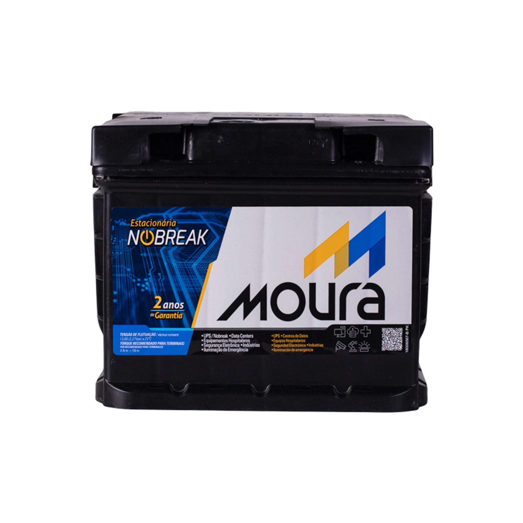 Kit 4x Bateria Estacionária  12MN500 12V 36Ah