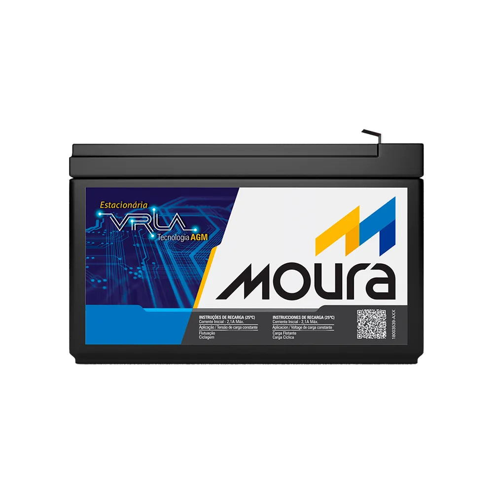 Bateria Estacionária VRLA 12MVA-12 12V 12Ah