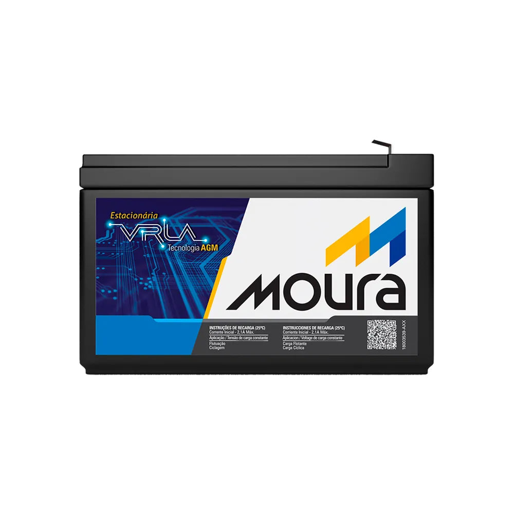 Bateria Estacionária VRLA 12MVA-9 12V 9Ah