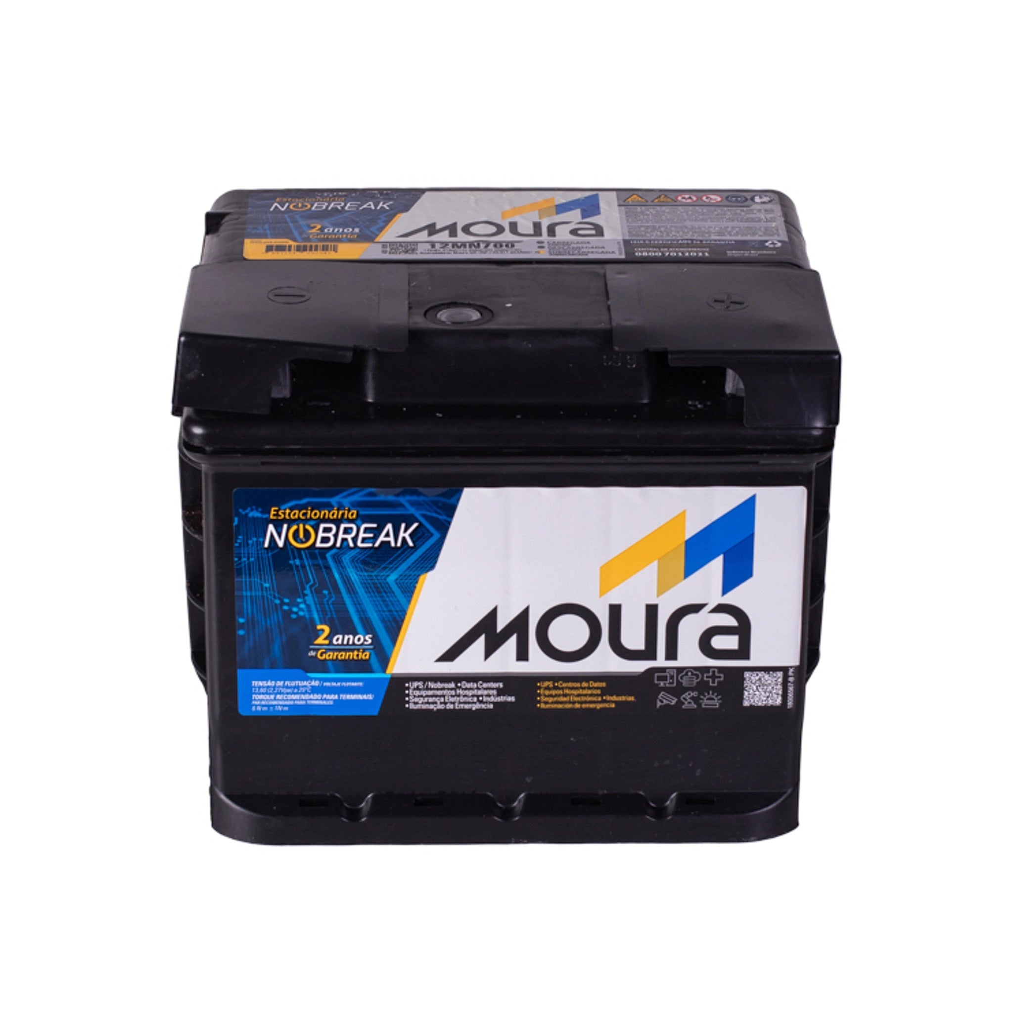 Bateria Estacionária 12MN700 12V 45Ah