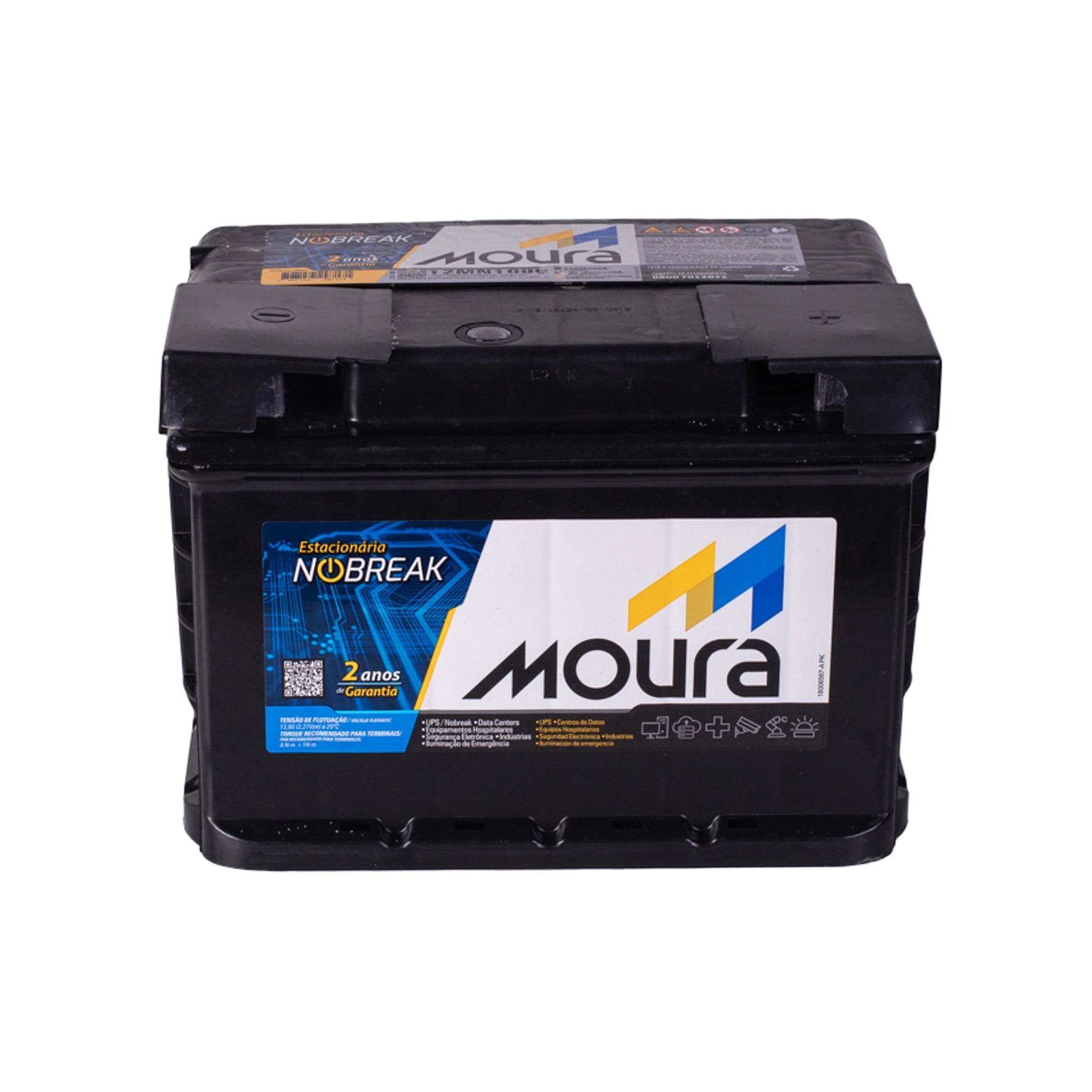Bateria Estacionária 12MN1000 12V 60Ah