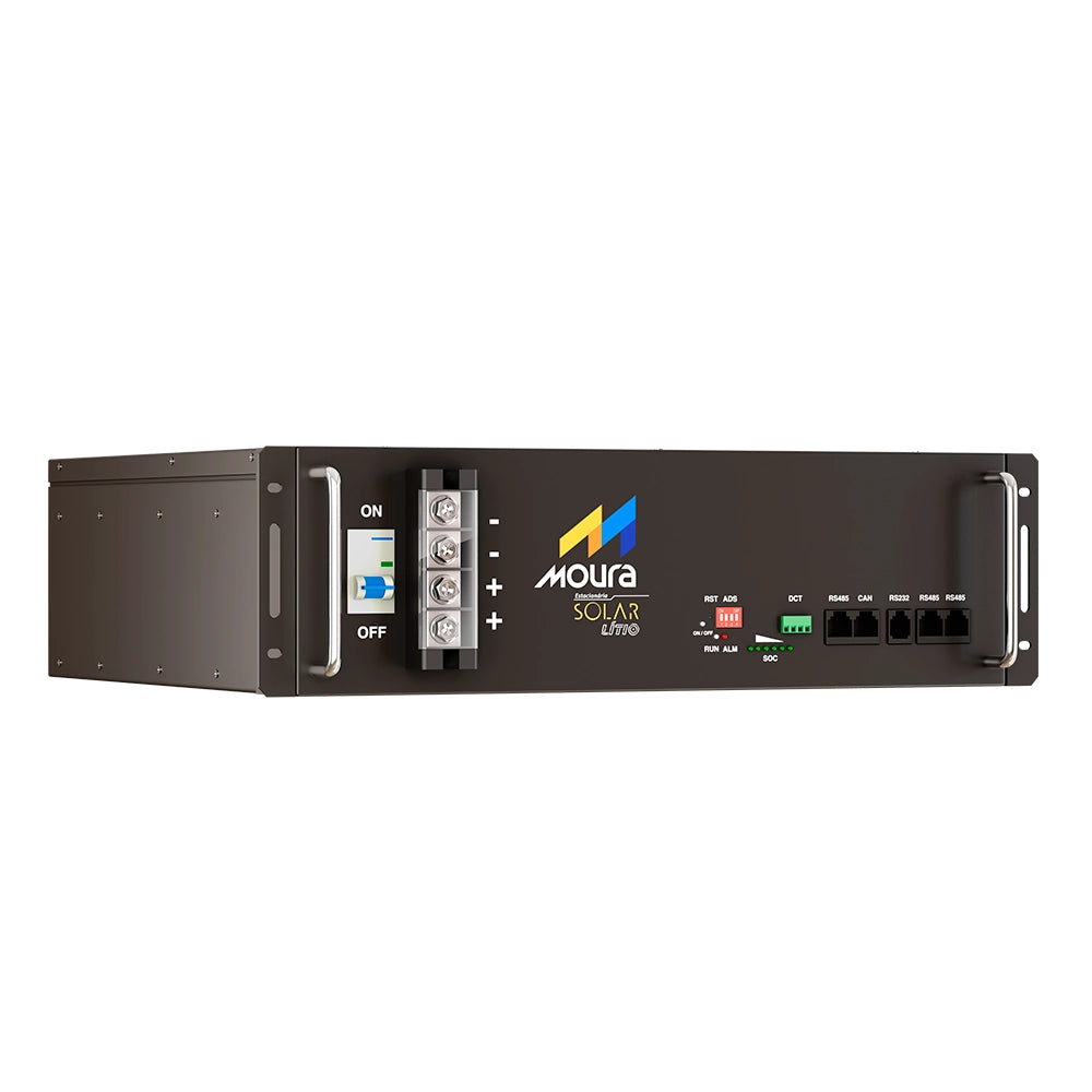 Bateria Estacionária de Lítio  Solar 48MSL100 48V 100Ah
